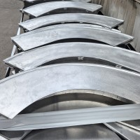 单曲弧形铝板