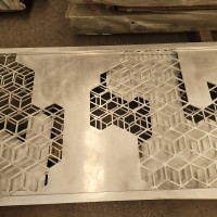 六边形几何镂空造型铝单板