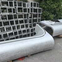 圆柱包柱弧形板