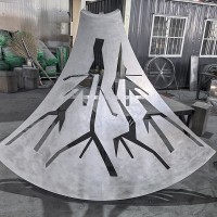 锥形镂空双曲板