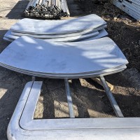 单曲弧形铝单板