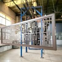 屏风隔断镂空雕刻铝板